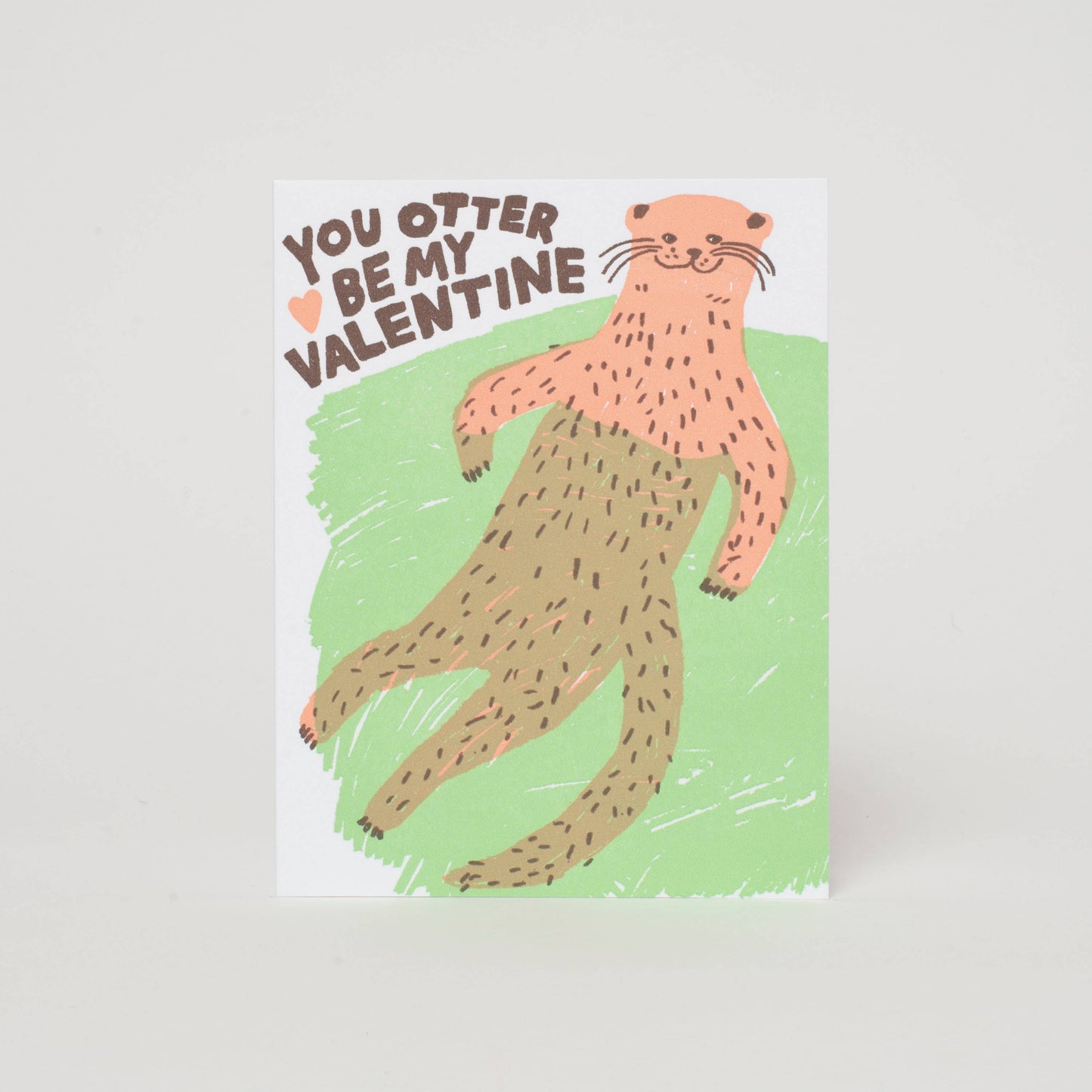 Egg Press - Otter Be My Valentine L