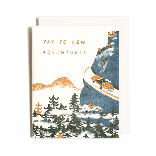 Homework Letterpress - New Adventures