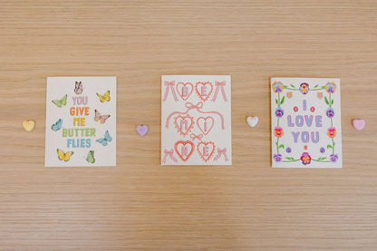 Adelfi - Heart Charms Be Mine Card