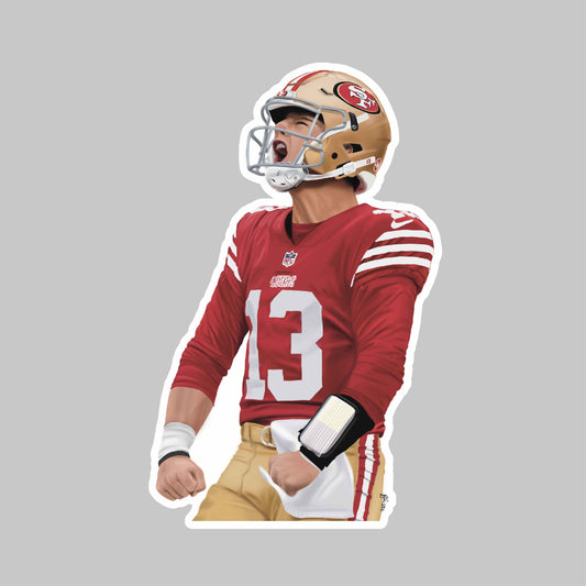 Brock Purdy 49ers Sticker