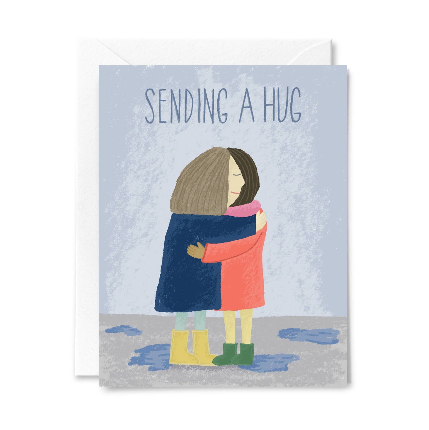 Courtney Beyer - Sending A Hug Greeting Card