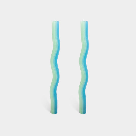 Lex Pott - Wiggle Candle Sticks - Mint (2 pack)