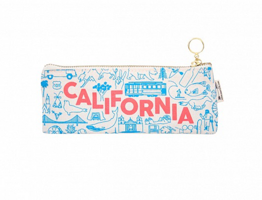 Maptote - California Pencil Pouch Natural