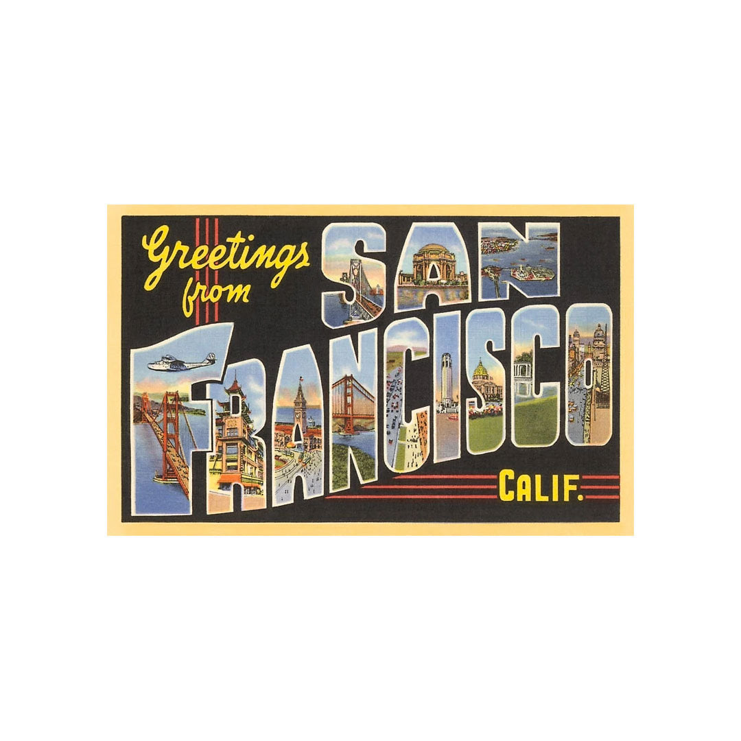 Found - Greetings Postcard 1   SF-57