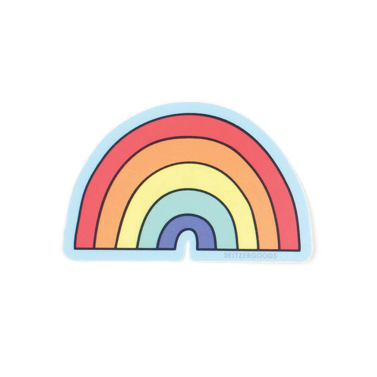 Seltzer Goods - Rainbow Sticker