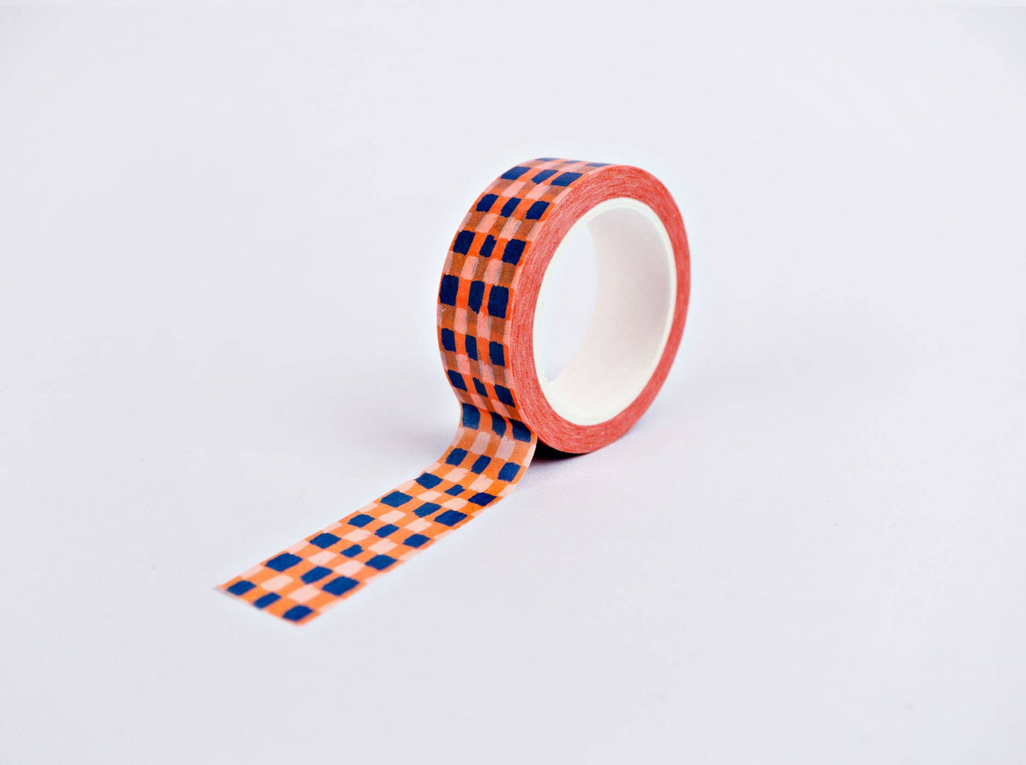 The Completist - Orange Check Washi Tape