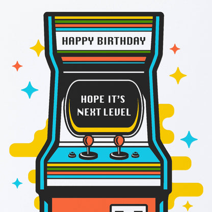 Sweet Bippy Press - Next Level Birthday Greeting Card