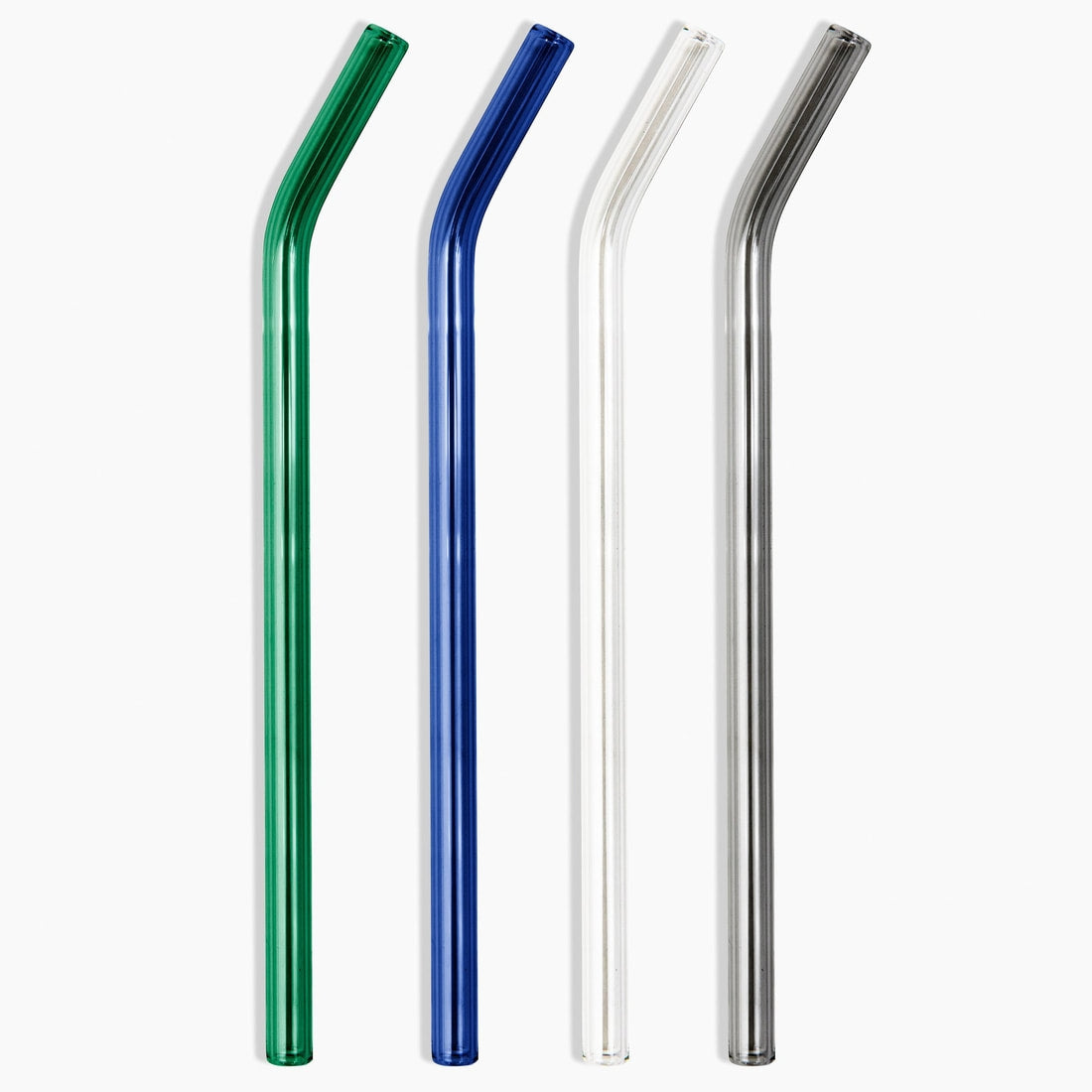 Poketo - Glass Straws Set of 4 - Cool