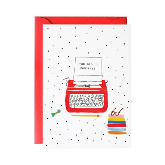 Mr. Boddington's Studio - A Congrats Note For You - Greeting Card