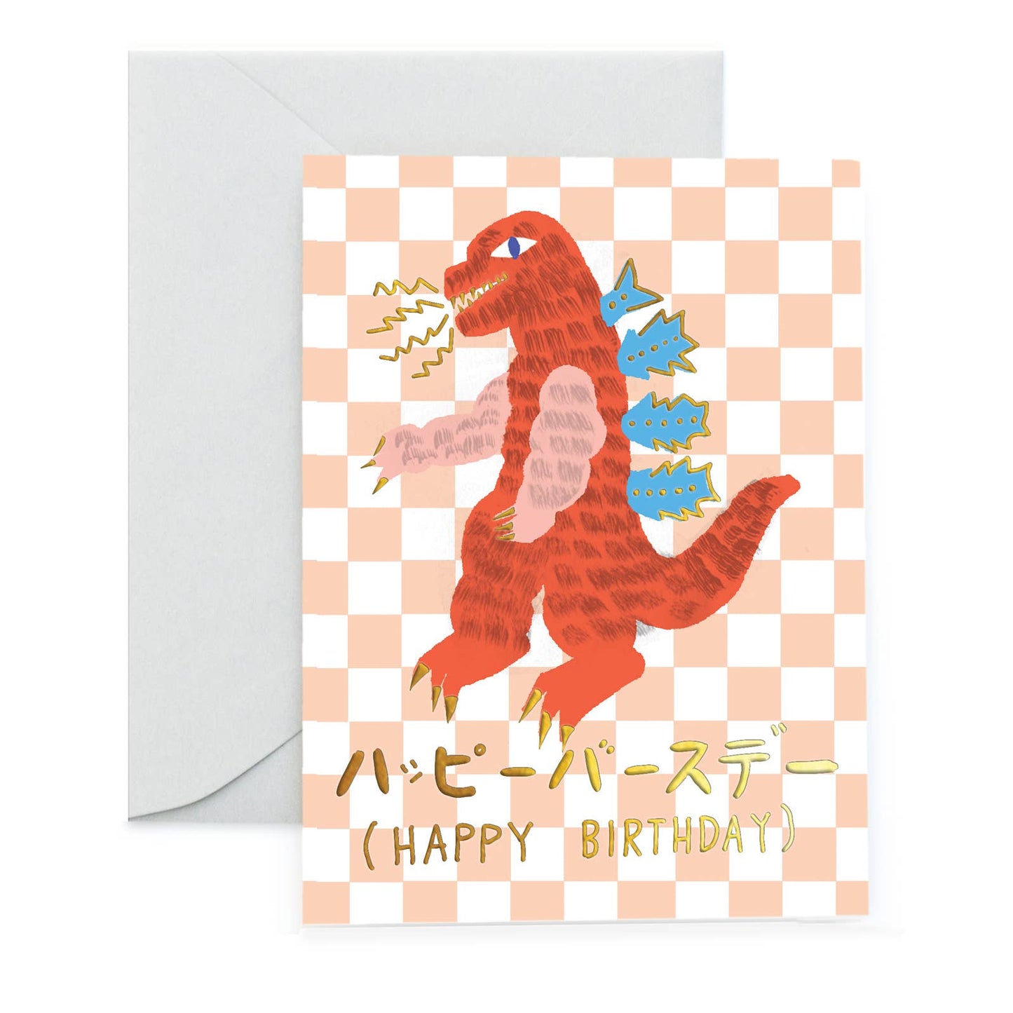 Carolyn Suzuki - KAIJU - Birthday Card