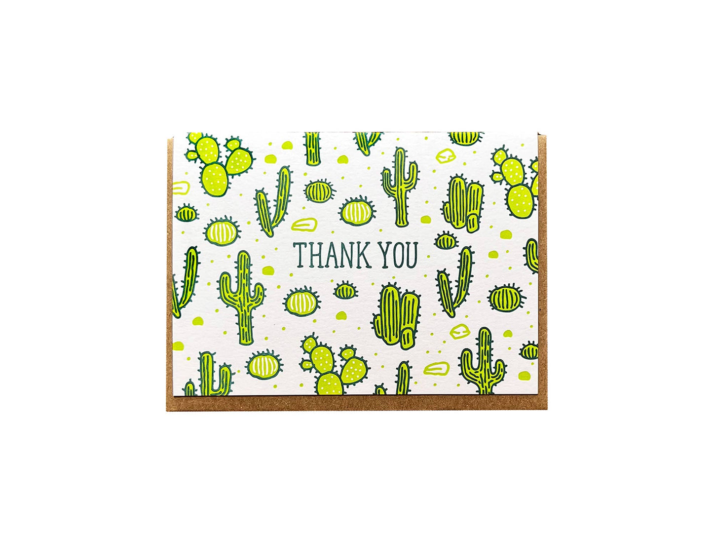 Noteworthy Paper - Cactus Thank You Card: Boxed Set of 6