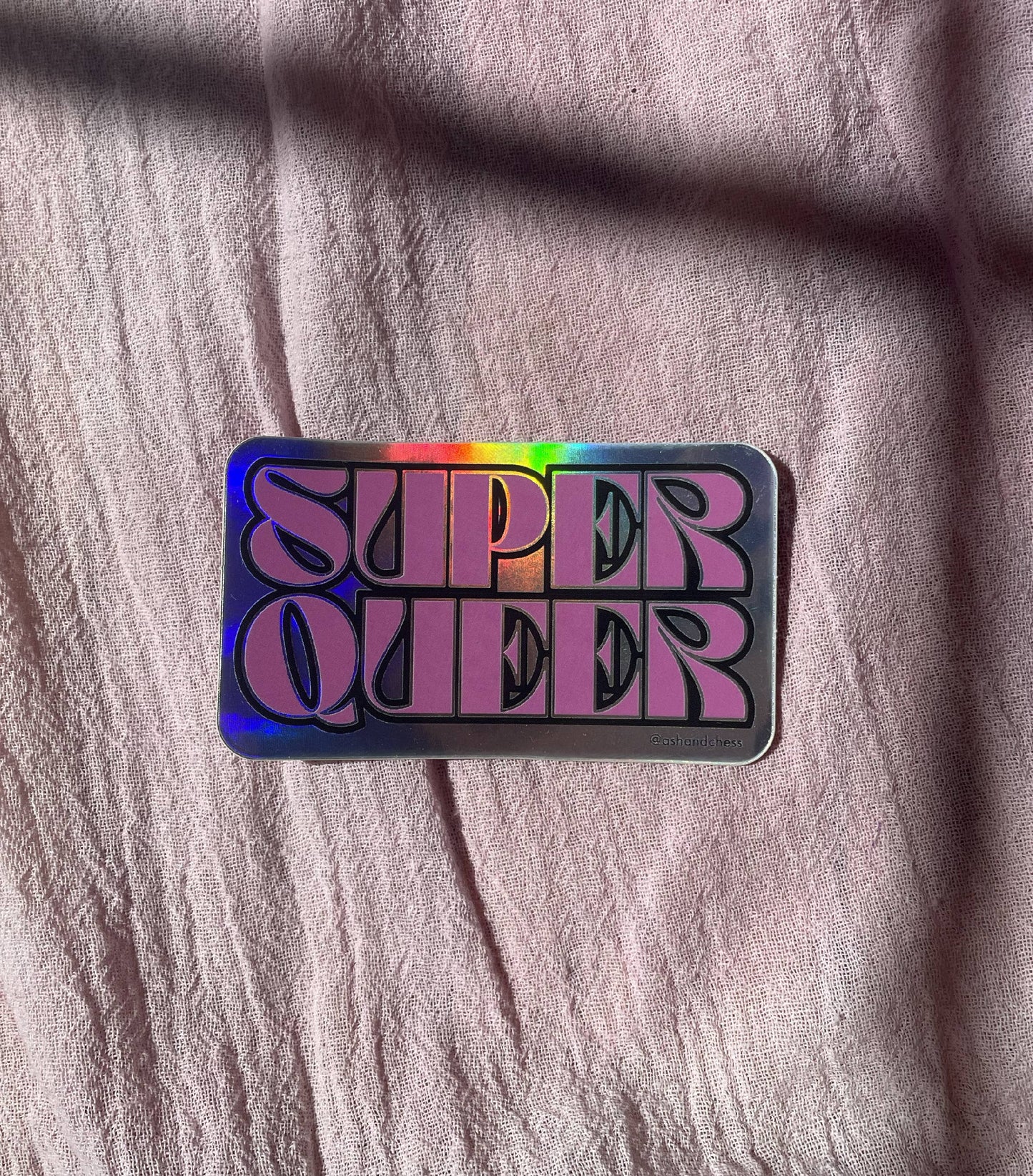 Ash + Chess - Sticker - Super Queer