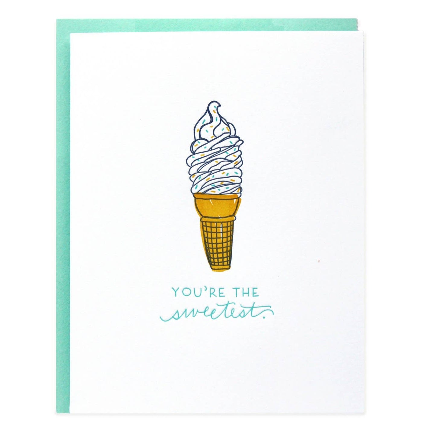 Ramona & Ruth - You're Sweet Ice Cream Greeting Card