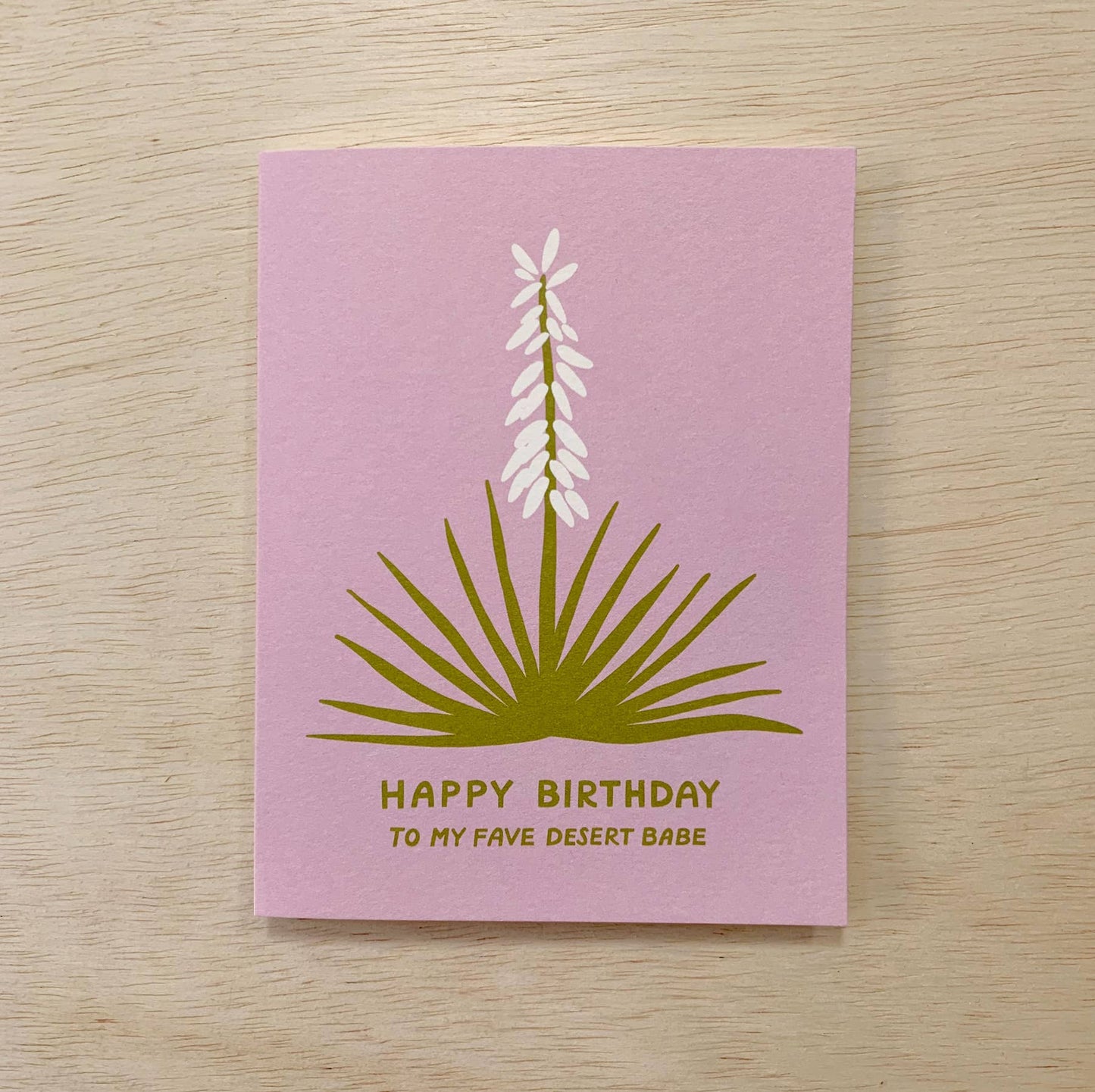 Odd Daughter - Desert Babe - Birthday Card