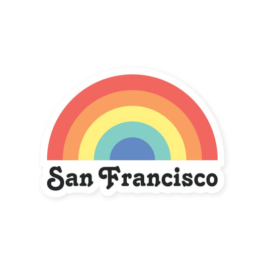 Seltzer Goods - SF Rainbow Sticker