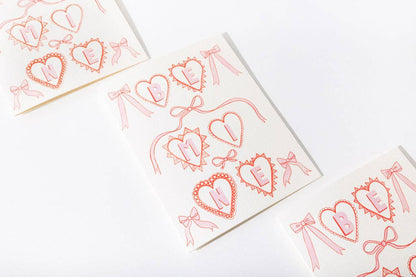 Adelfi - Heart Charms Be Mine Card