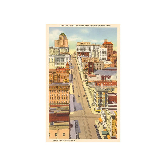 Found - Nob Hill Postcard   SF-189