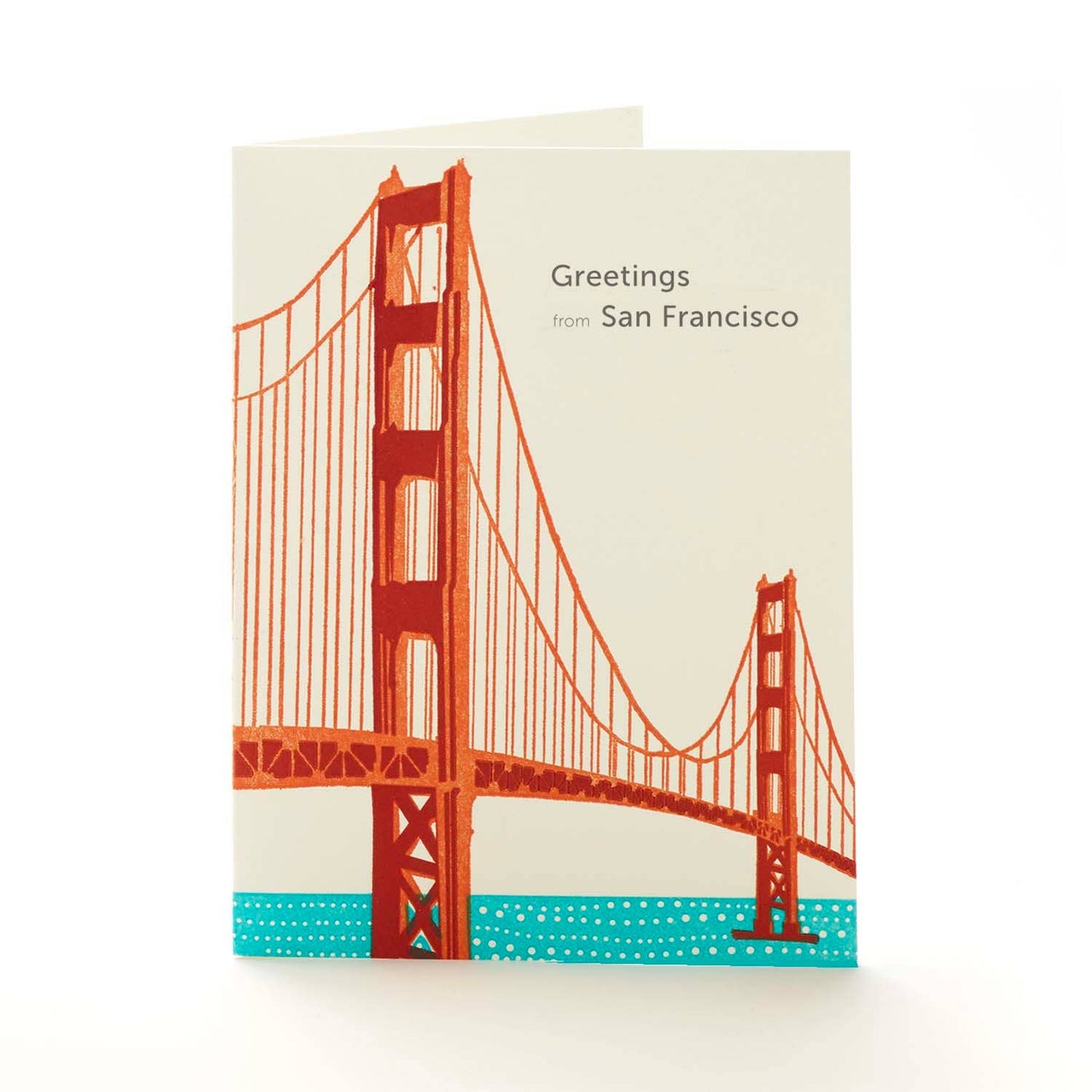 Ilee Papergoods - Golden Gate Bridge, San Francisco A2 Card