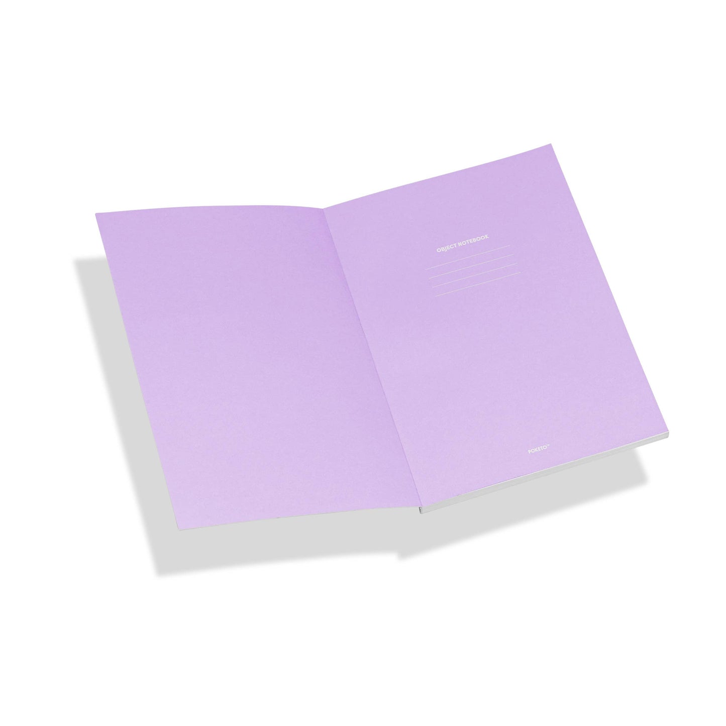 Poketo - Object Notebook in Lavender