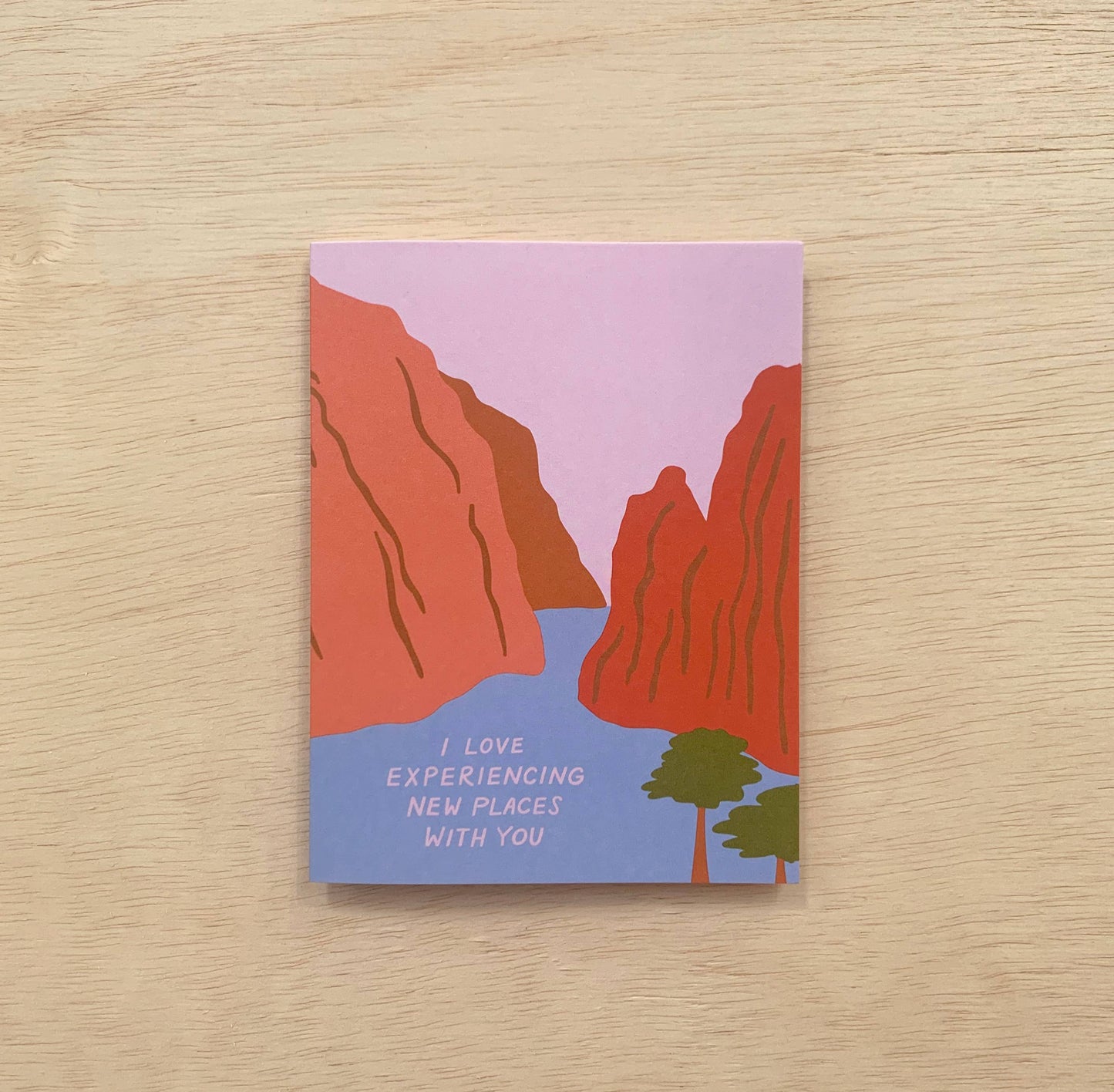 Odd Daughter - New Places - Love + Anniversary Card