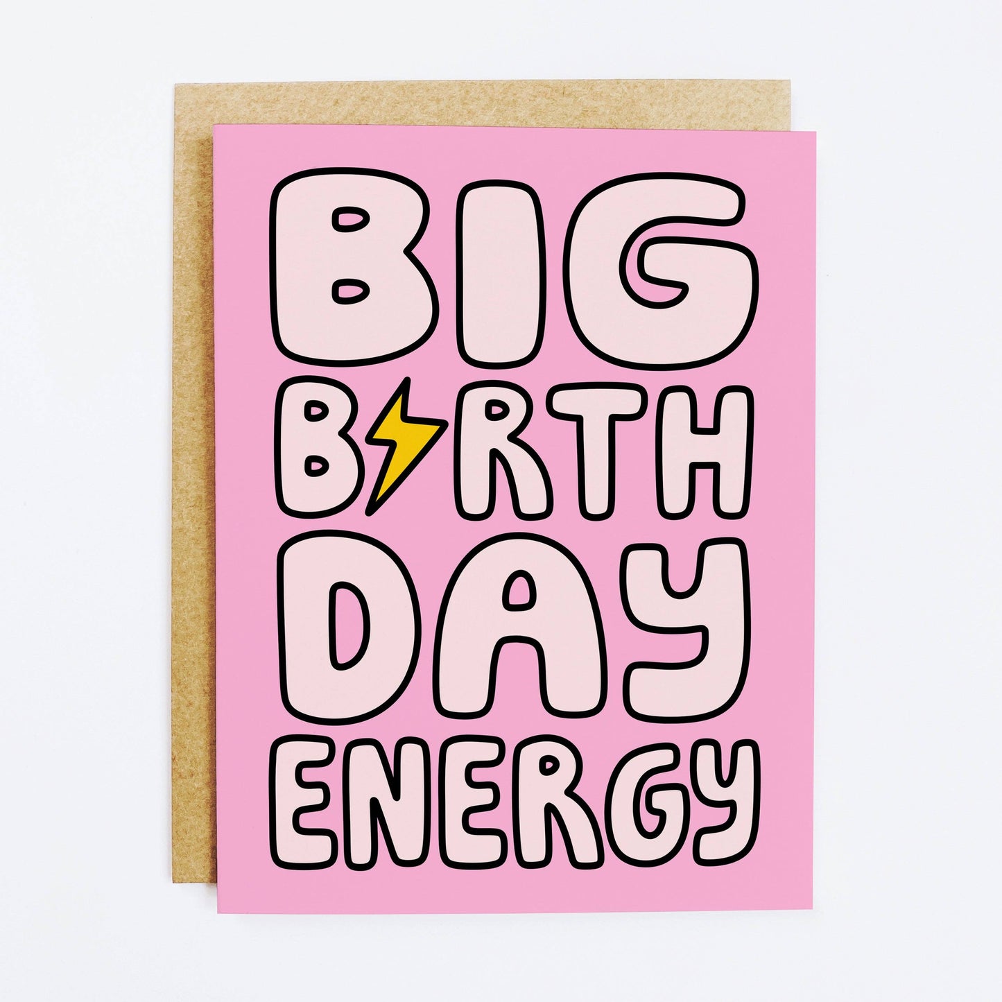 K+S Design Co. - Big Birthday Energy Card