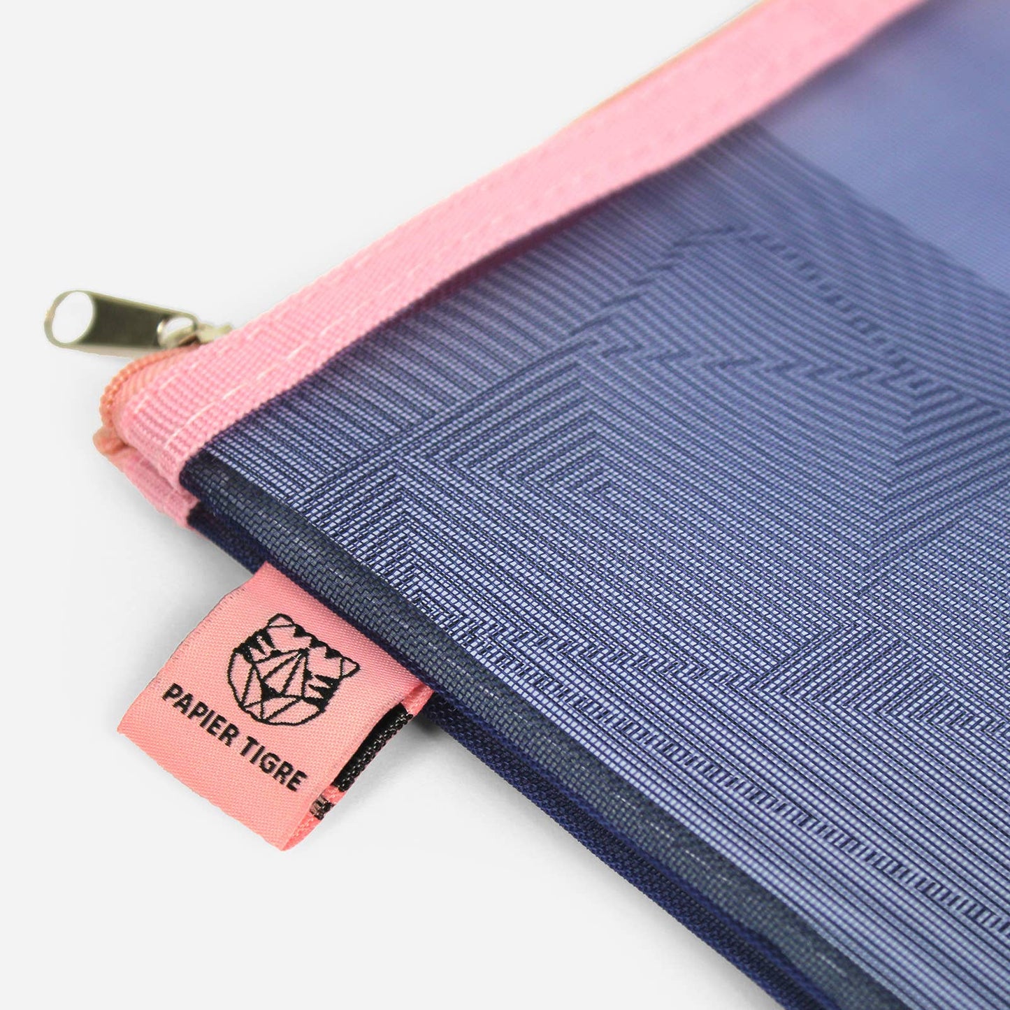 Papier Tigre - Mesh Pocket - Med -  INDIGO