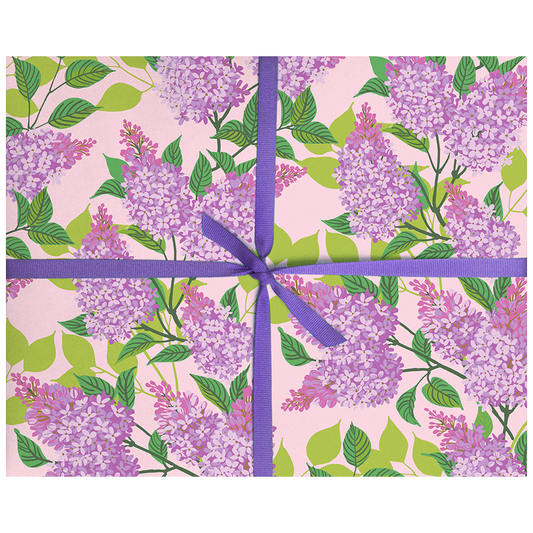 Smudge Ink - Lilacs Gift Wrap