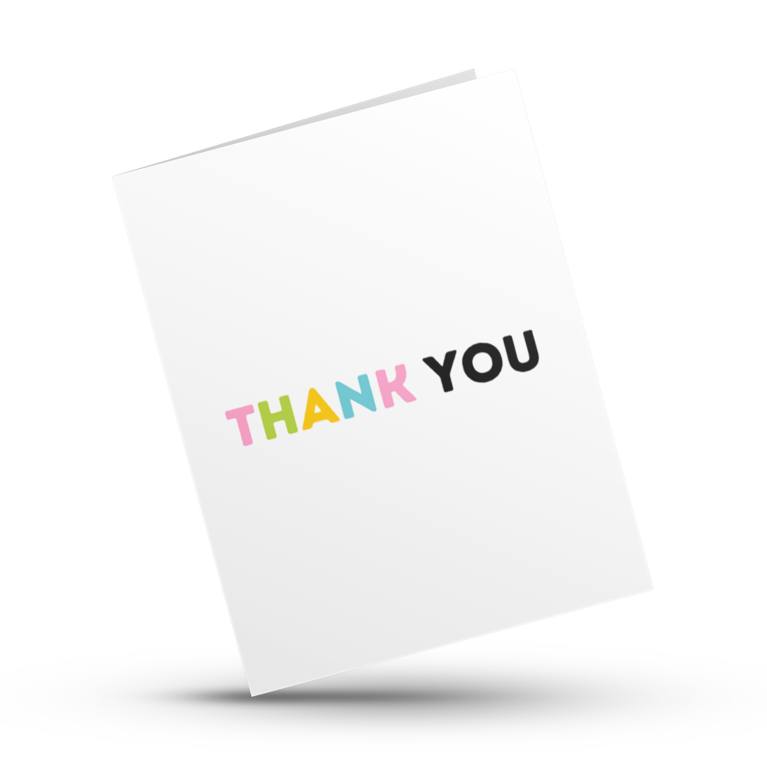 Hustle & Hope - Thank You Card (Multicolored)