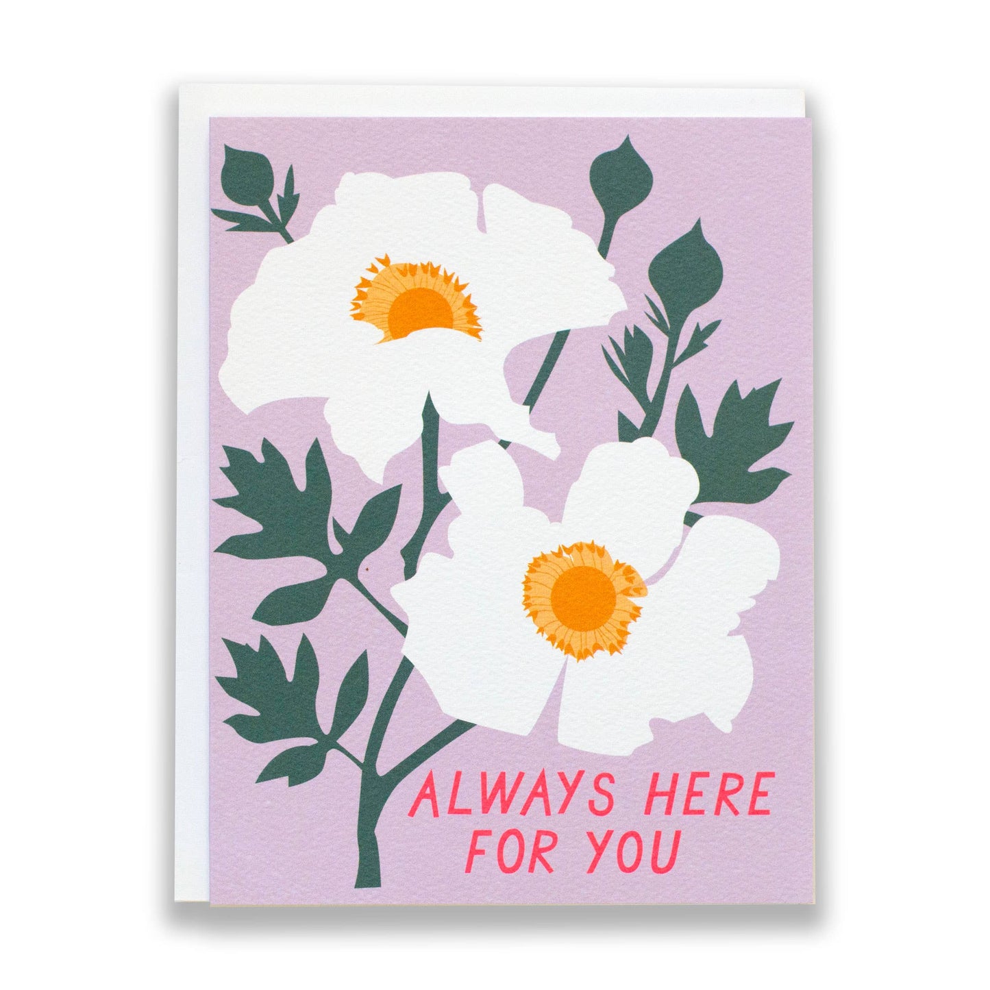 Banquet Workshop - Always Here for You - Sympathy Card - Romneya