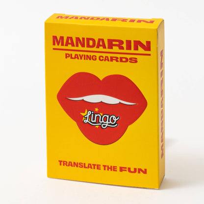 Lingo Playing Cards - Mandarin Travel Playing Cards