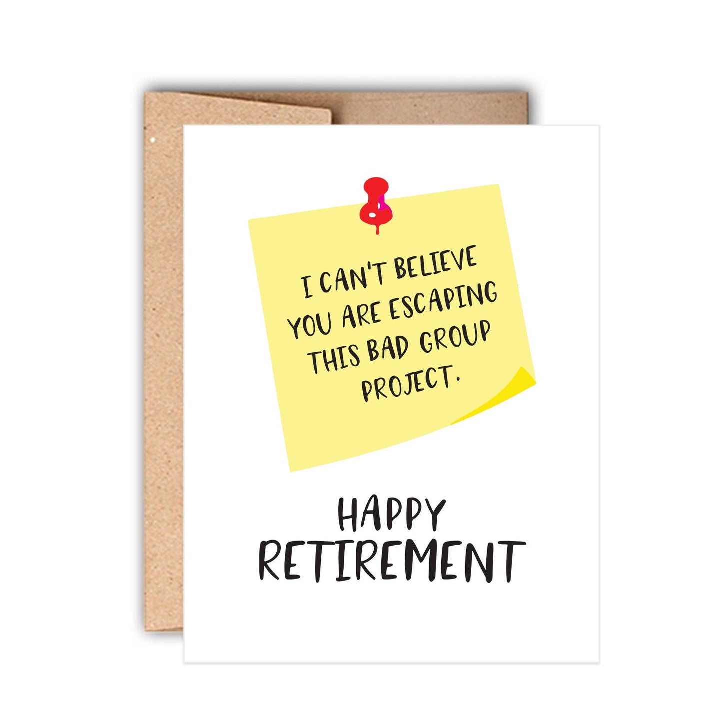 Stack Creative - Bad Group Project Retirement Card