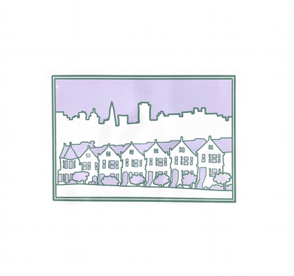 Anne M Breedlove - Screenprint - Painted Ladies