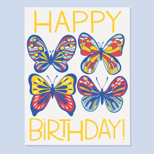 The Good Twin - Butterfly Birthday Card