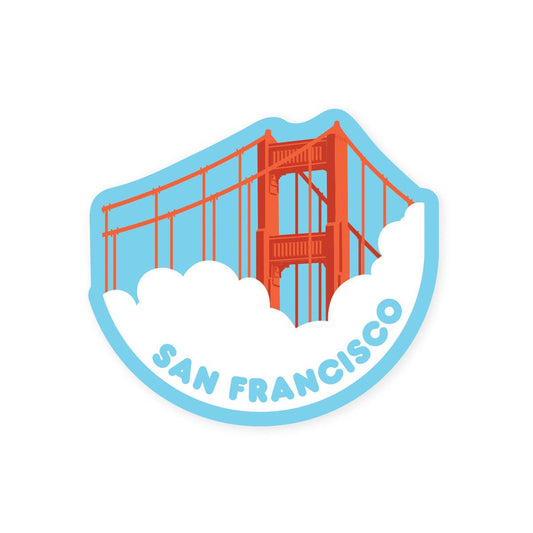 Seltzer Goods - SF Bridge Sticker