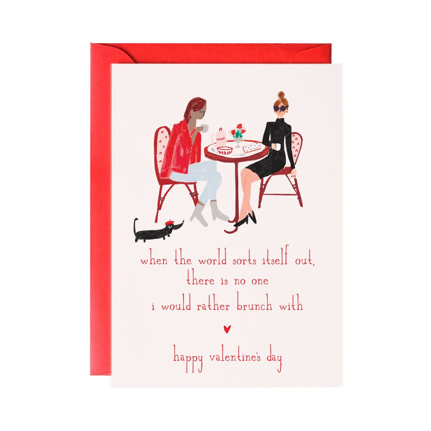 Mr. Boddington's Studio - Brunch?- Valentine Greeting Card