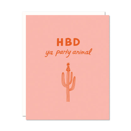 Odd Daughter -  Party Animal - Birthday Card