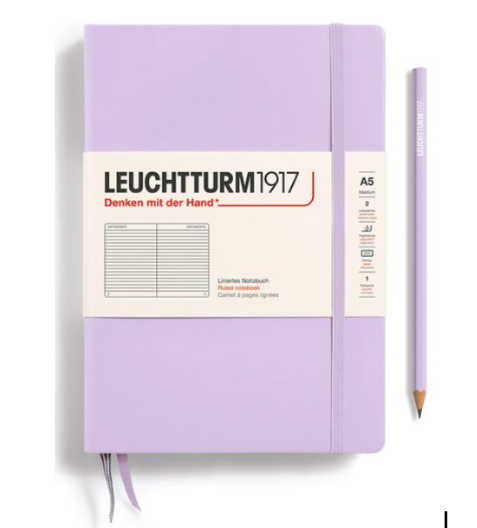 leuchtturm1917 - A5 Hardcover M- Lilac - Ruled