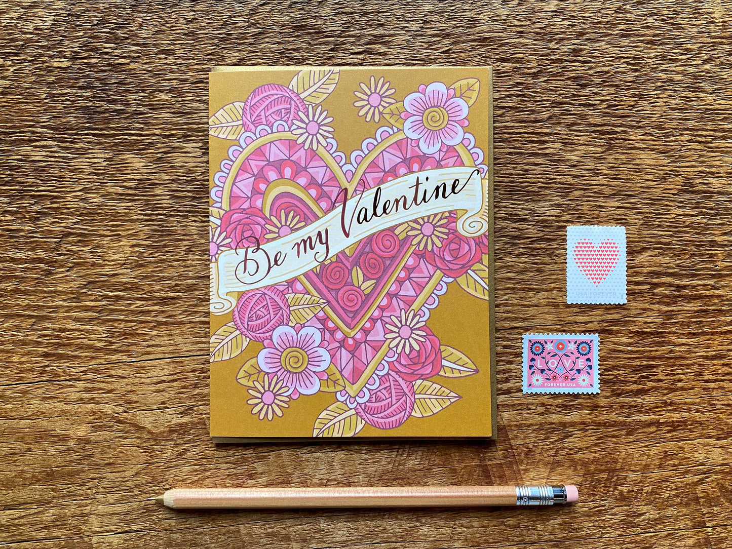 Noteworthy Paper - Be My Valentine Card