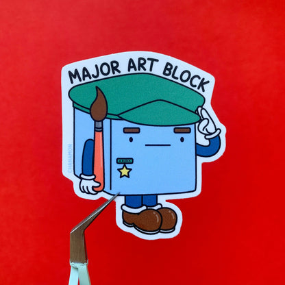 Maison Chanamon - Major Art Block Sticker