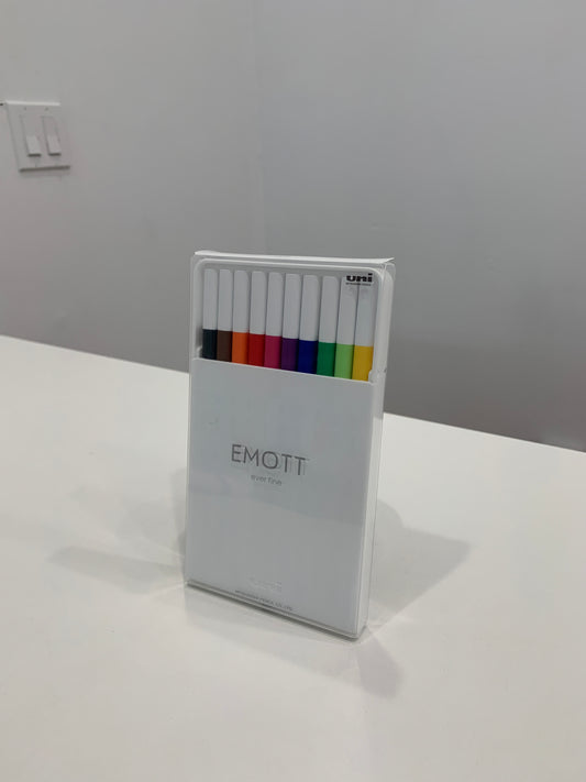 EMOTT - No 1 Emott Ever Fine Color Liner Set of 10 - Vivid