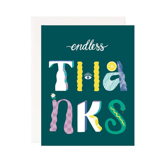 Pineapple Sundays - Endless Thanks Greeting Card