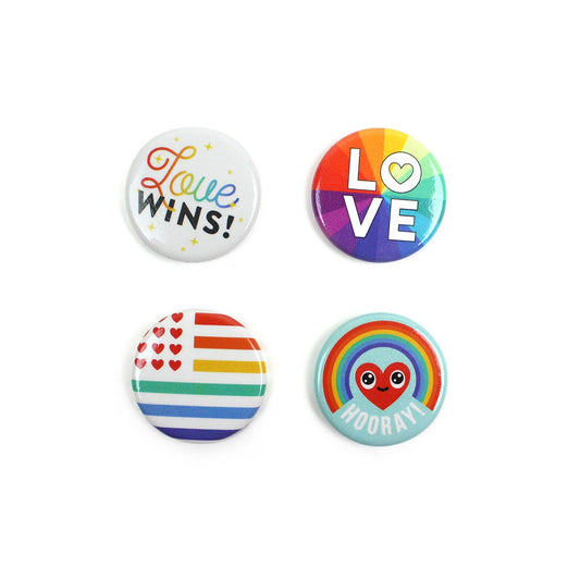 Seltzer Goods - Love Wins Magnet Set