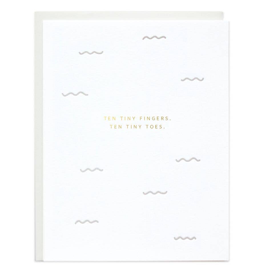 Ramona & Ruth - Ten Tiny Fingers Greeting Card