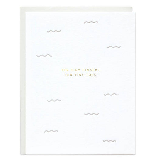 Ramona & Ruth - Ten Tiny Fingers Greeting Card