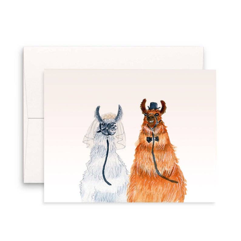 Liyana Studio - Bride And Groom Llamas Couple