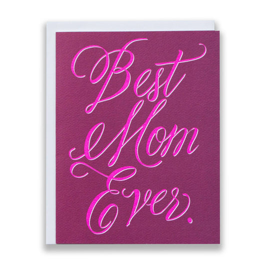 Banquet Workshop - Best Mom Ever Note Card