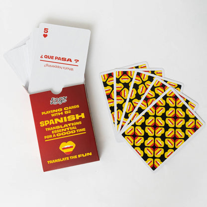 Lingo Playing Cards - Spanish Travel Playing Cards