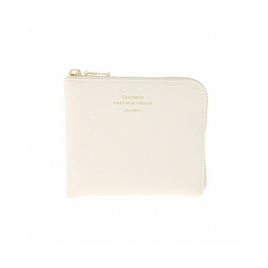 Delfonics - Quitterie Half-Zip Case - Cream