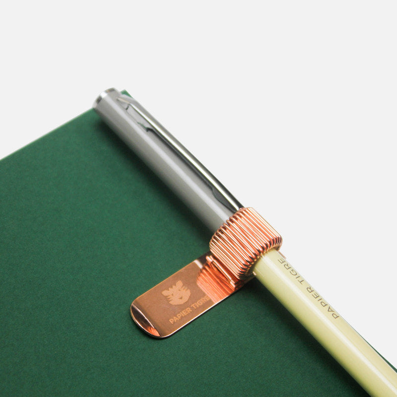 Papier Tigre - Clip Porte Stylo - Rose Gold