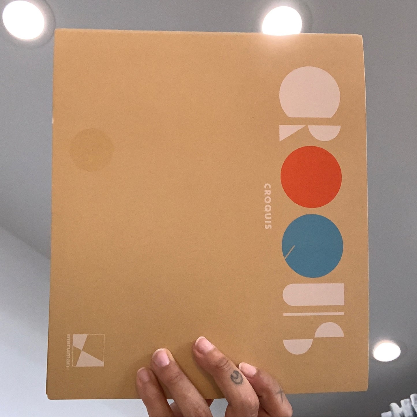 Croquis Large Spiral Notebook